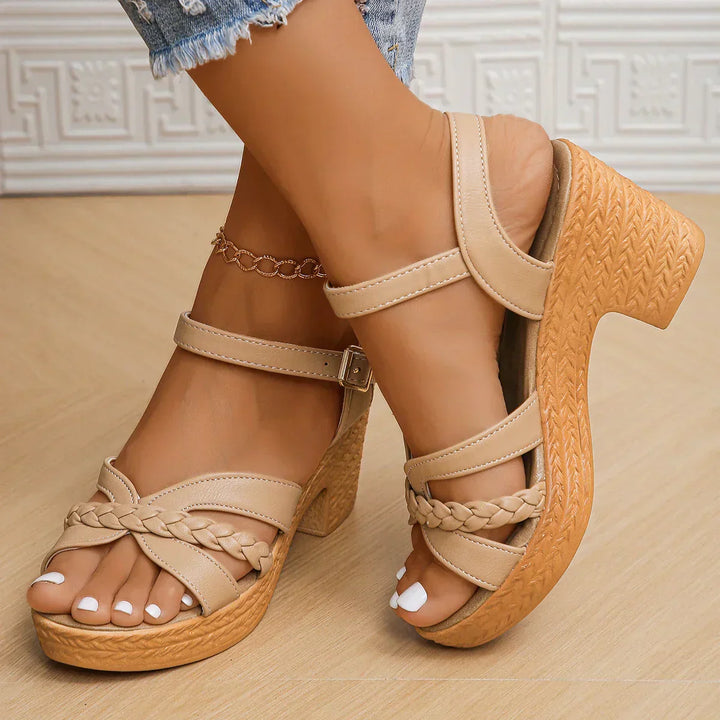 Women's Classic Mid-Heel Sandals