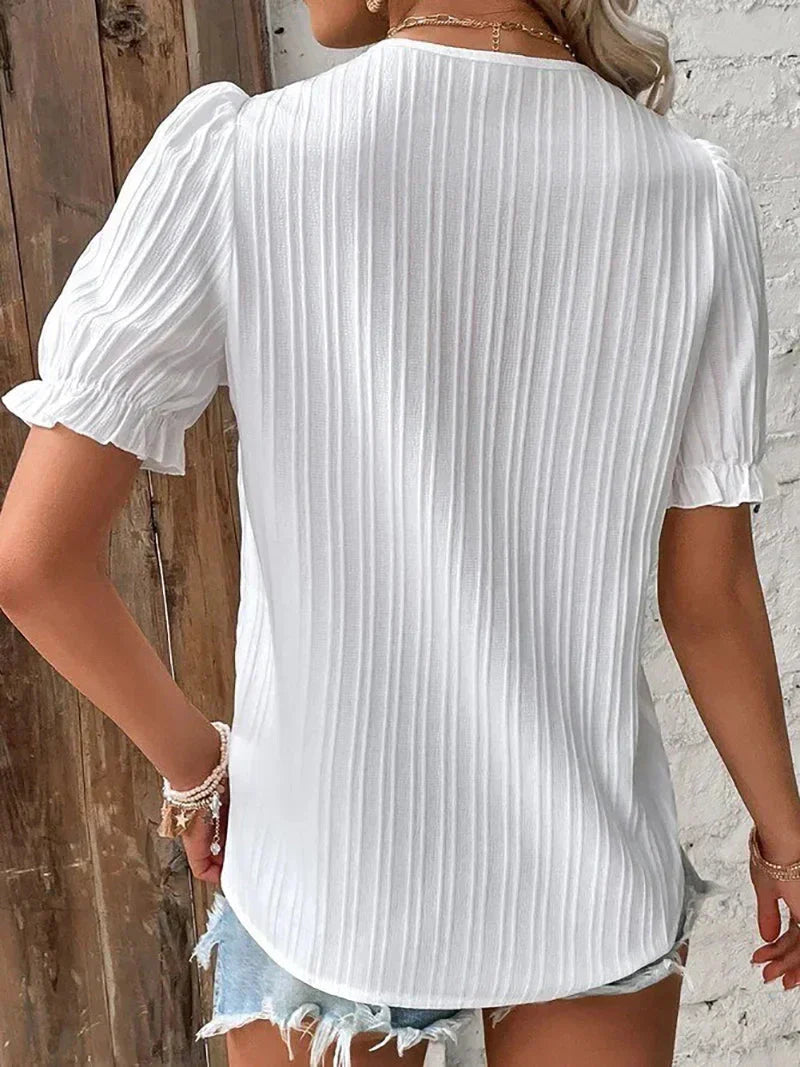 Women's Elegant Blouse with Details