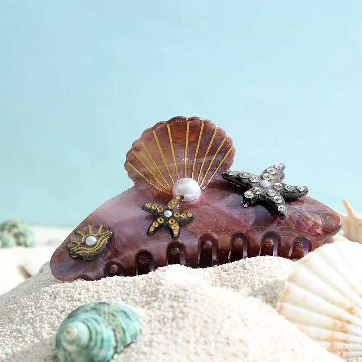Women's Sea Life Hair Claw Clip