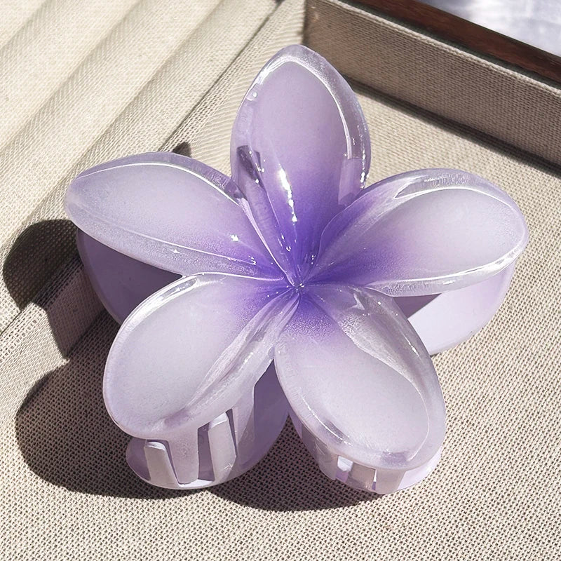 Hawaiian Floral Hair Claw Clip