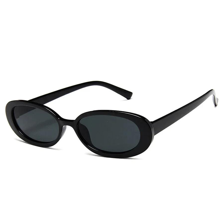Women's Vintage Oval Sunglasses