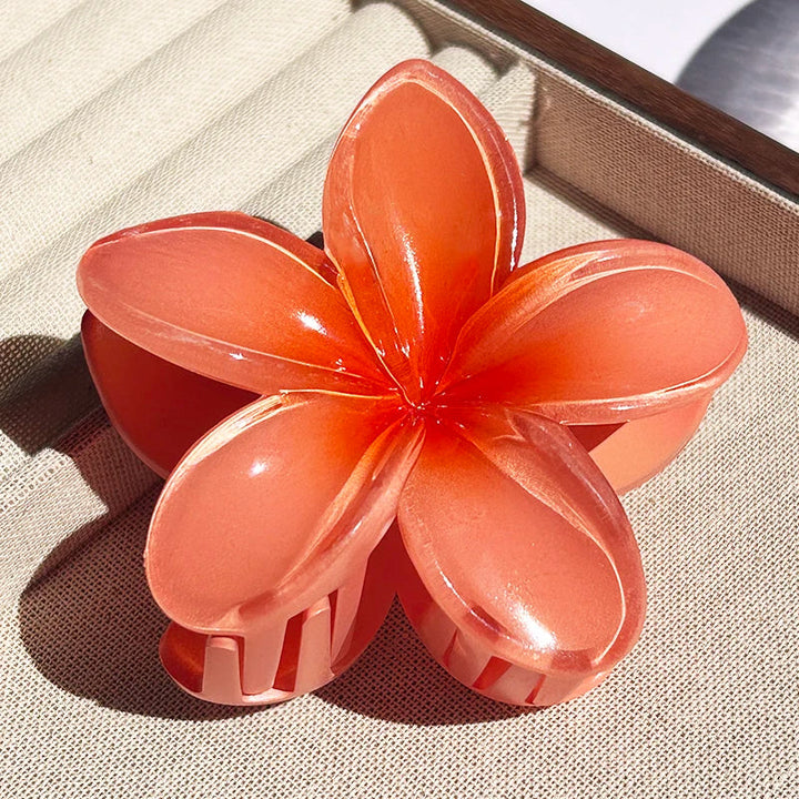 Hawaiian Floral Hair Claw Clip