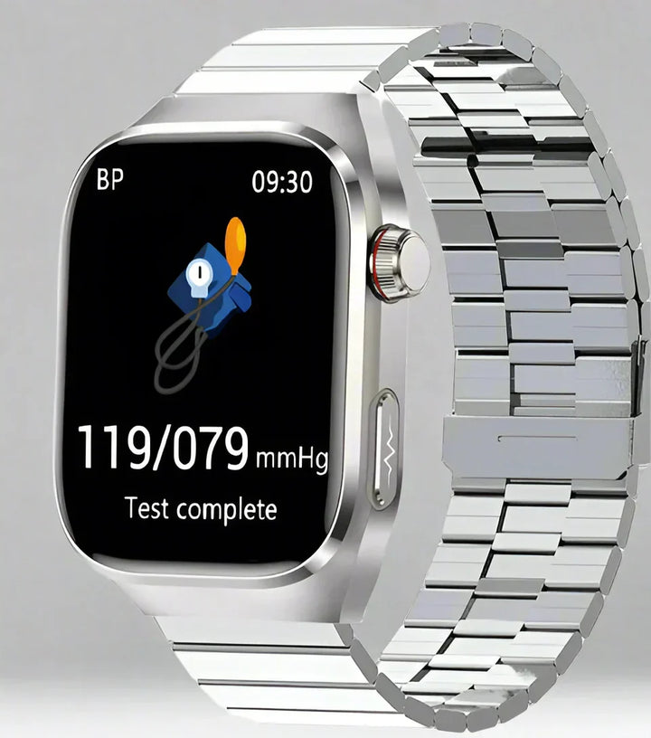 Advanced wellness monitor & activity tracker. This smartwatch features a brilliant AMOLED display.