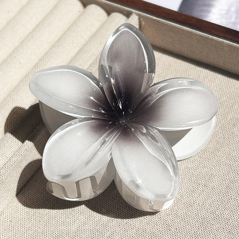 Hawaiian Floral Hair Claw Clip
