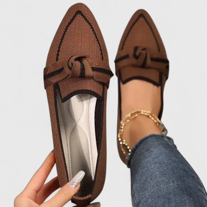 Ergonomic women's orthopedic loafers, engineered for optimal arch support.