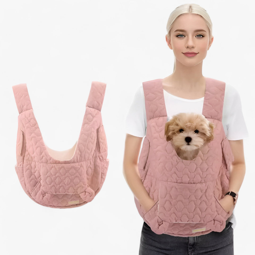 Stylish cat backpack pet carrier with a 22 lb capacity. Waterproof & comfortable for small cat travel adventures.