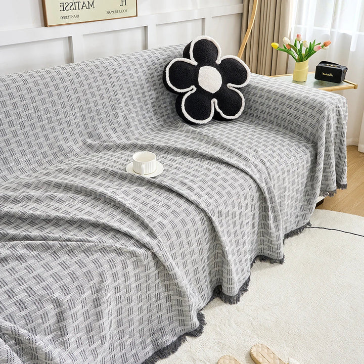 Majestix Extra Large Reversible Sofa Cover for living room furniture protection. Pet friendly, machine washable couch protector.