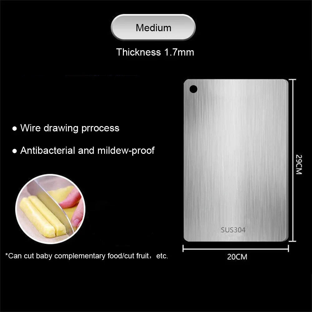 Durable double-sided chopping board, ideal for kneading dough & general kitchen food preparation tool.