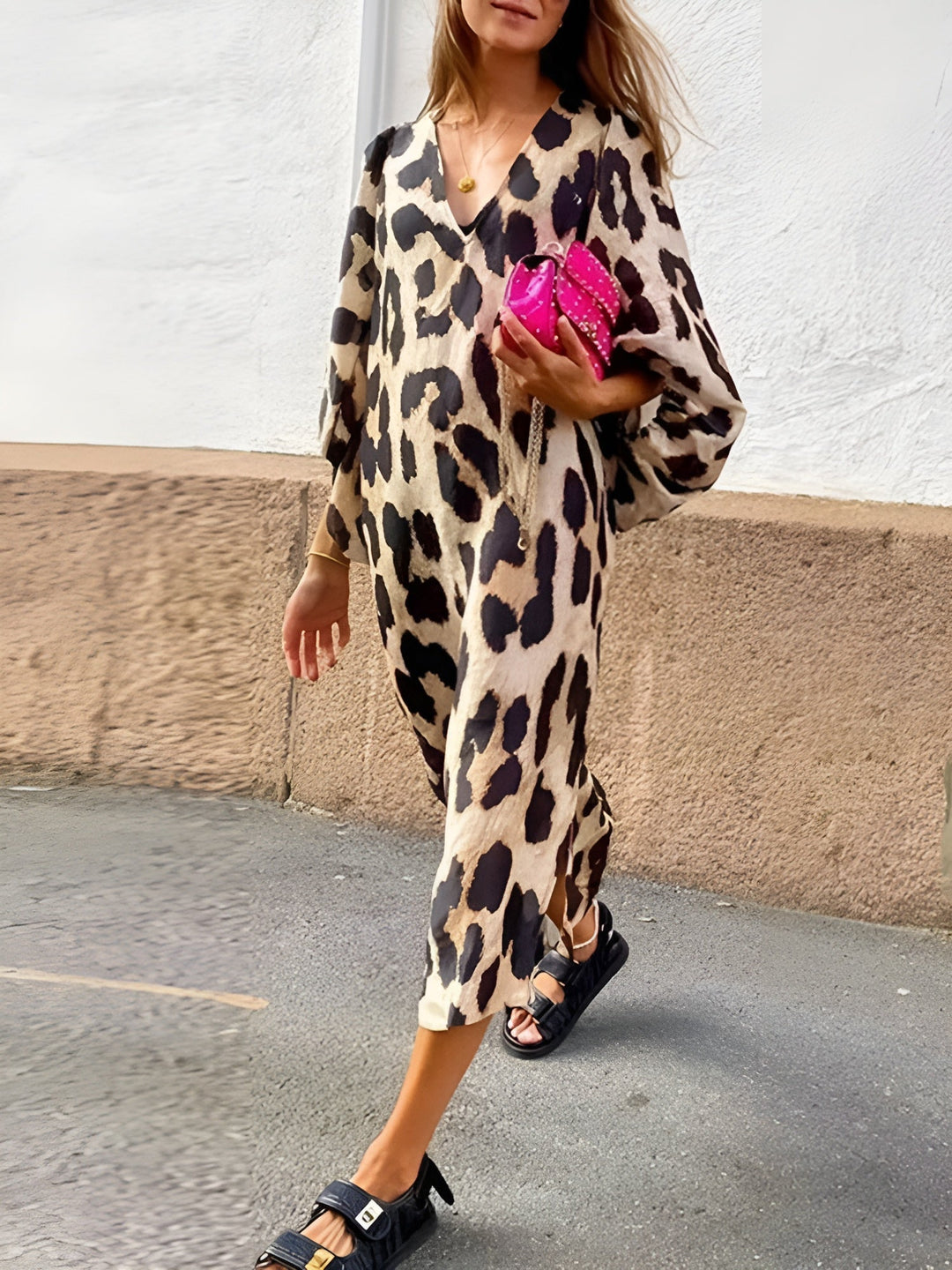 Leopard Print Dress - Bold & Elegant