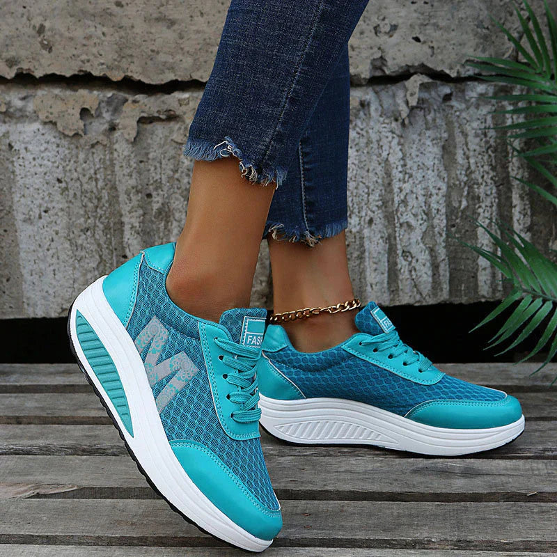 Women's Orthopedic Walking Sneakers - Corrective Comfort Shoes