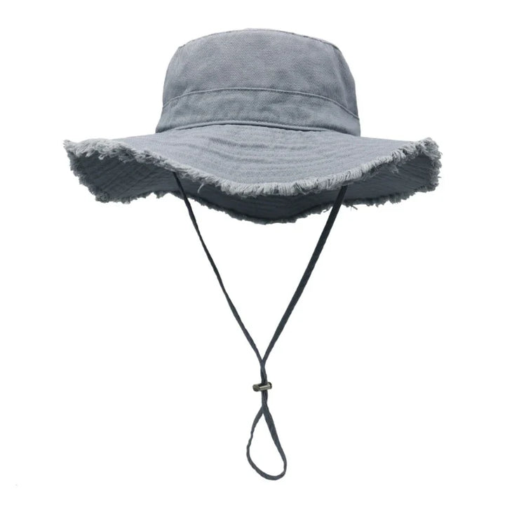 Women's Wide Brim Bucket Hat
