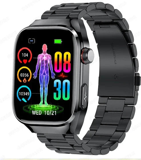 Wearable tech: Unisex activity tracker with crisp AMOLED display & health monitoring features.