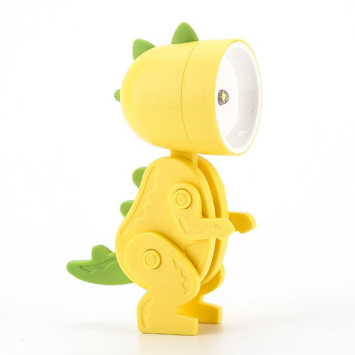 Adorable dinosaur night light, charming nursery lamp and children's decor. Soft glow for kids' room.
