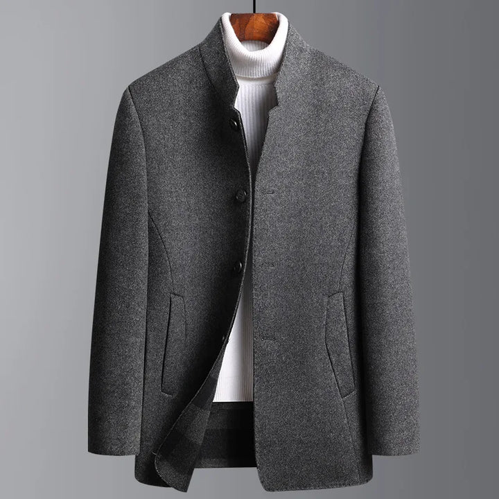 Stylish men's quilted bodywarmer, a versatile padded vest for casual outdoor wear & transitional fall fashion.