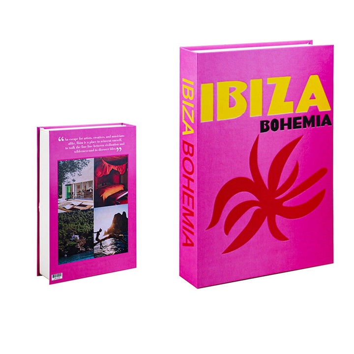 Modern aesthetic faux books, ideal for minimalist coffee table or shelf decor.