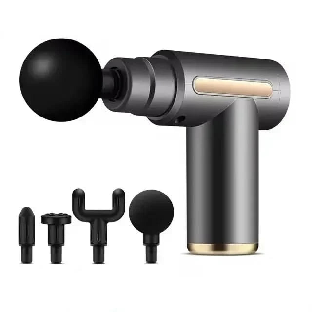 New unisex deep tissue percussion massage gun, ideal for fitness & muscle recovery.