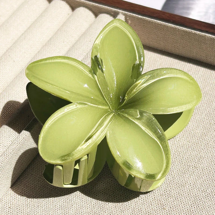 Hawaiian Floral Hair Claw Clip