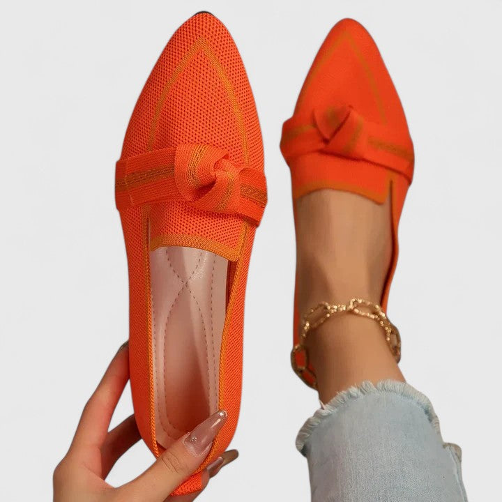 Versatile women's comfort loafers with arch support, suitable for office & casual use.