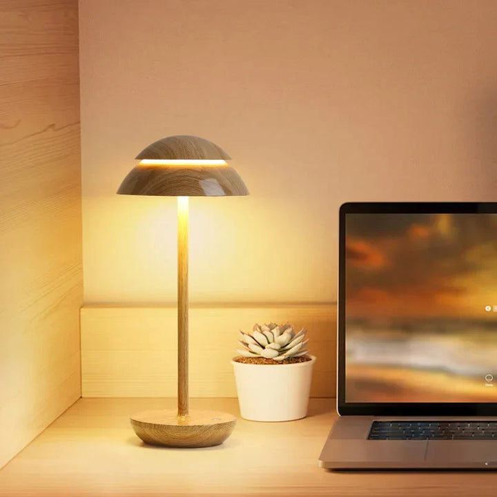Nordic minimalist rechargeable LED table lamp. Perfect for modern home decor & ambient lighting.