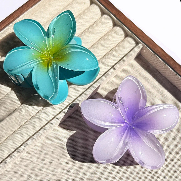 Hawaiian Floral Hair Claw Clip