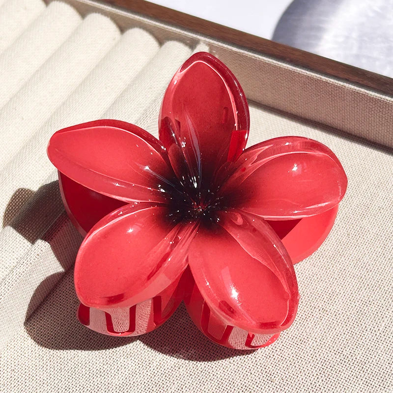 Hawaiian Floral Hair Claw Clip