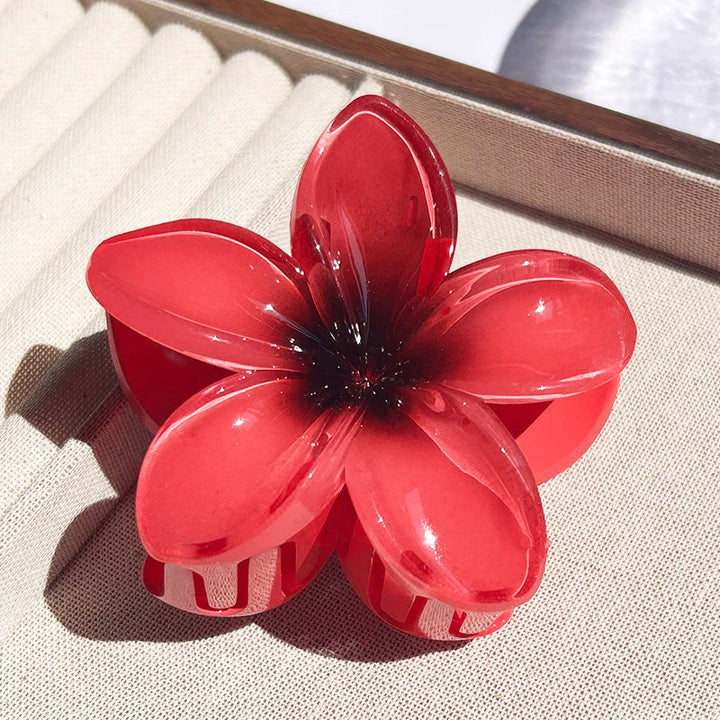 Hawaiian Floral Hair Claw Clip