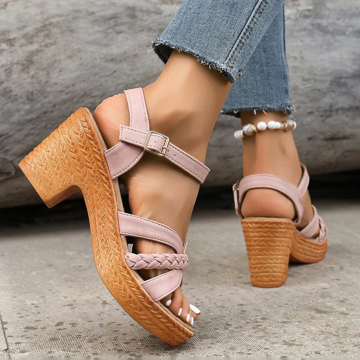 Women's Classic Mid-Heel Sandals