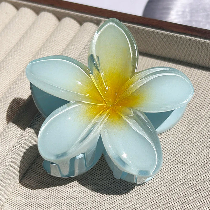 Hawaiian Floral Hair Claw Clip