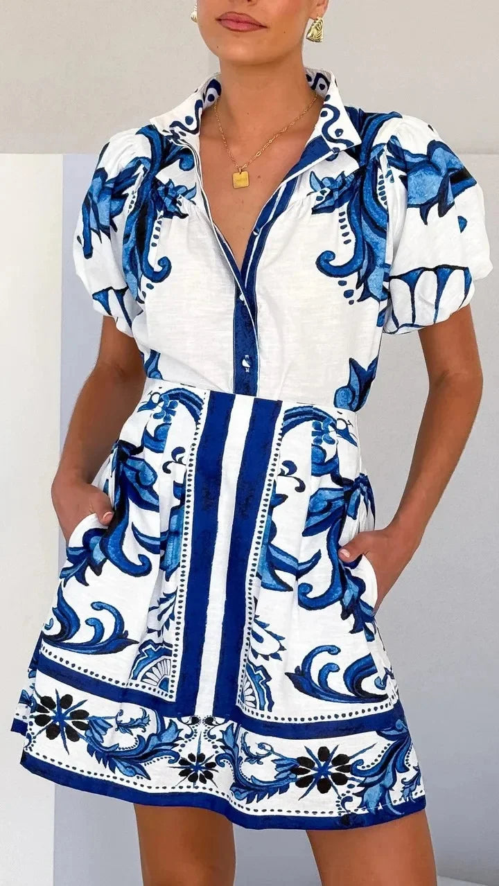 Women's Floral Mini Dress