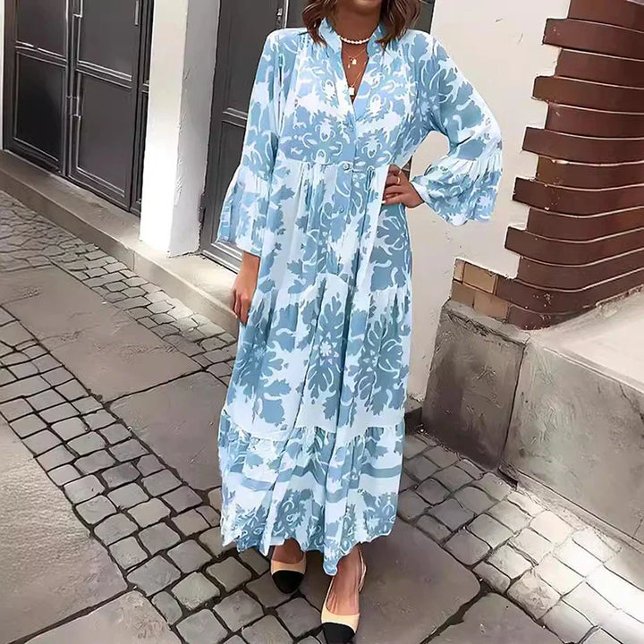 Avielle Boho Maxi Dress | Printed Fashion