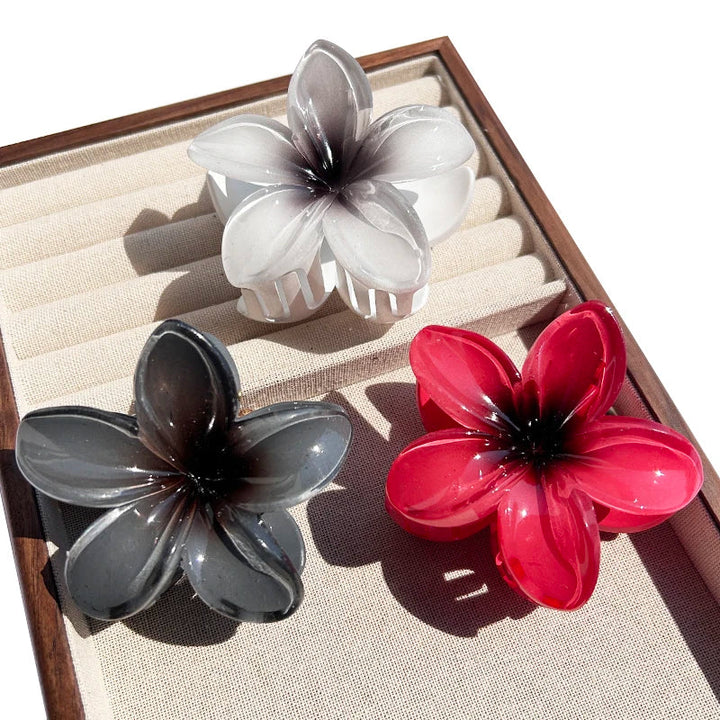 Hawaiian Floral Hair Claw Clip