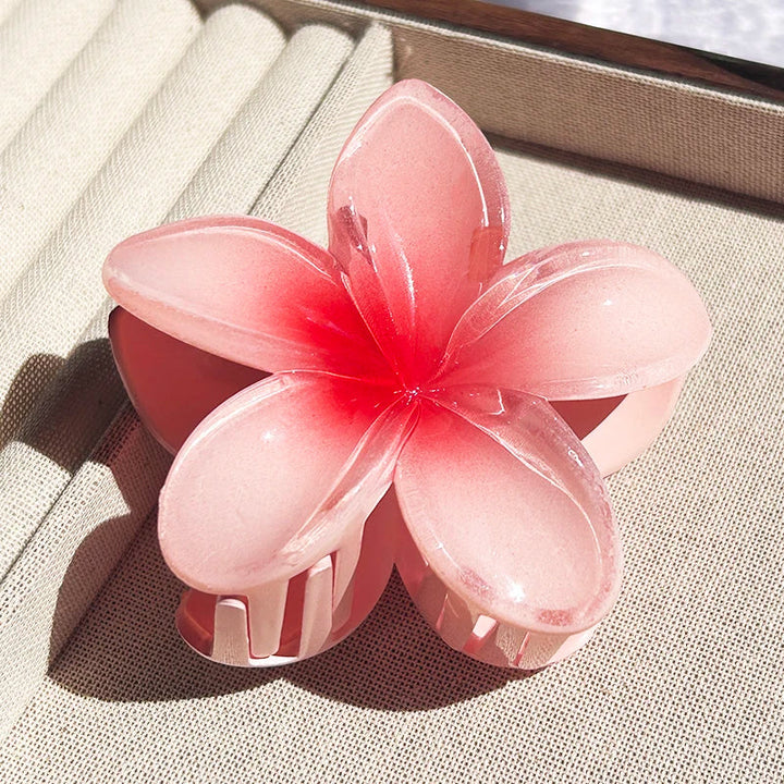 Hawaiian Floral Hair Claw Clip