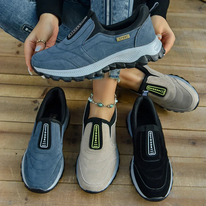 Durable women's casual orthopedic shoes, soft sole for lasting comfort & support.