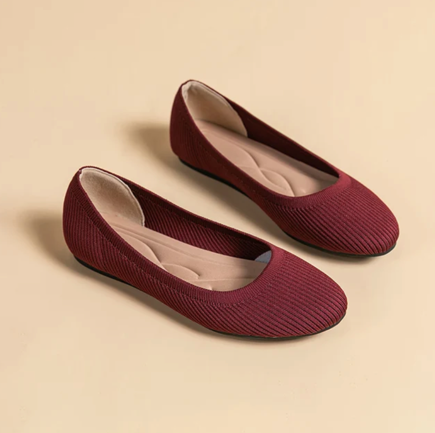Celeste women's supportive ballet flats, elegant design with orthopedic arch support for all-day comfort.