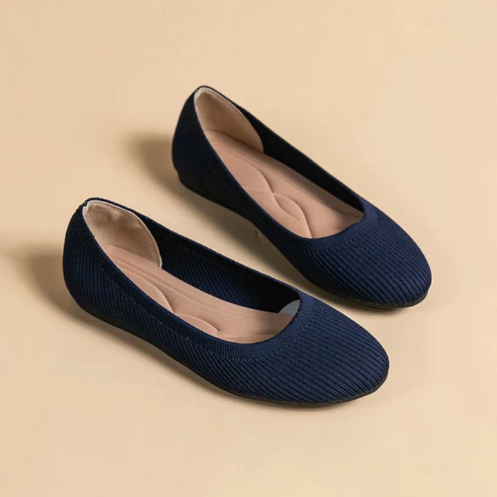 Celeste women's chic orthopedic ballet flats, ensuring all-day comfort & foot support with versatile style.
