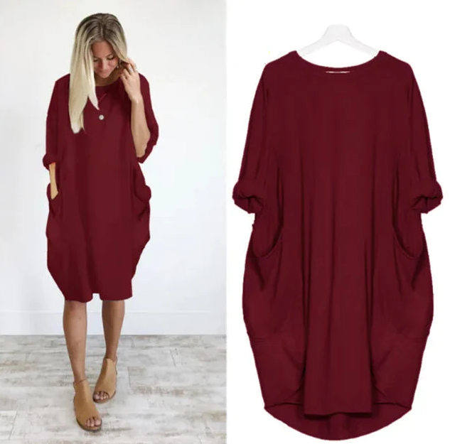 Comfortable Tummy Covering Dress