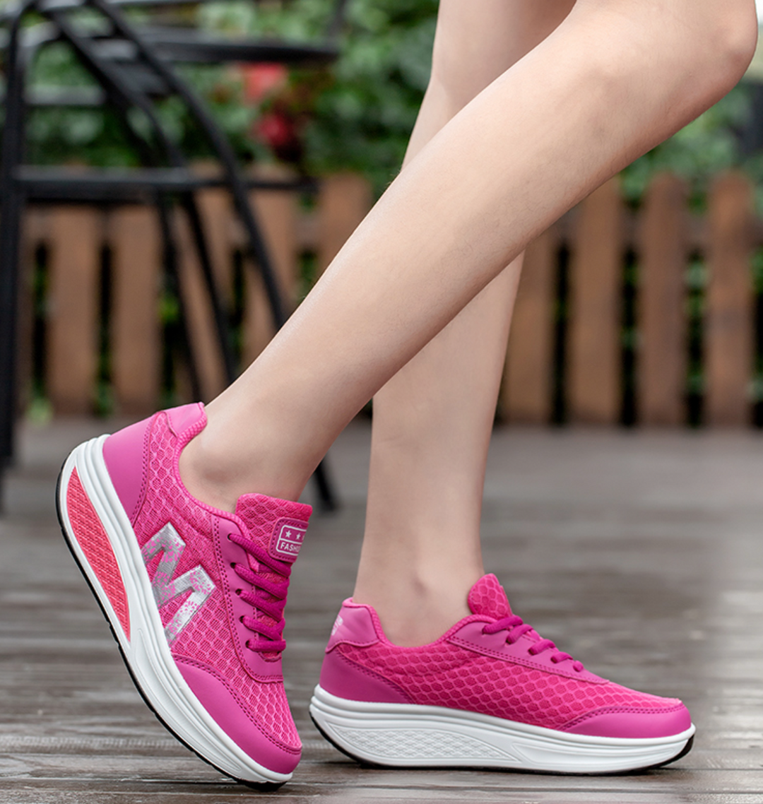 Women's Orthopedic Walking Sneakers - Corrective Comfort Shoes