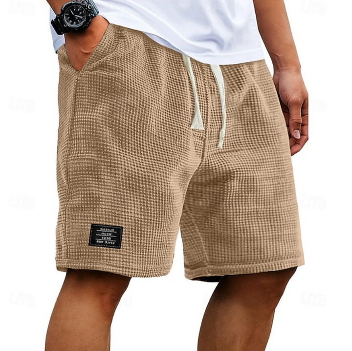 Casual men's summer shorts, breathable and lightweight for hot weather.