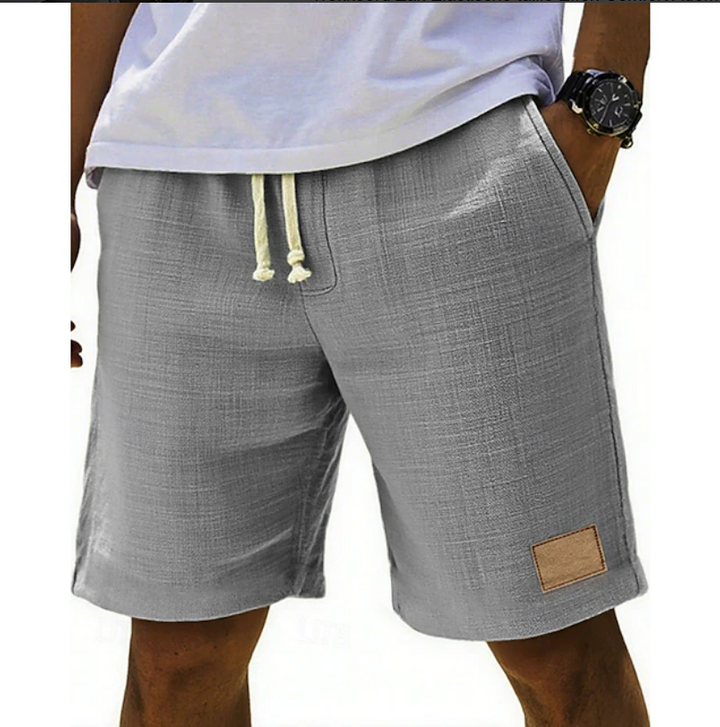 Lightweight men's relaxed fit summer shorts, perfect for casual everyday comfort.