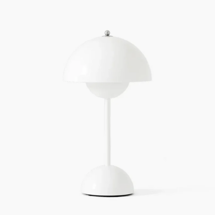 Elegant dimmable LED table lamp with touch control, ideal for contemporary home decor.