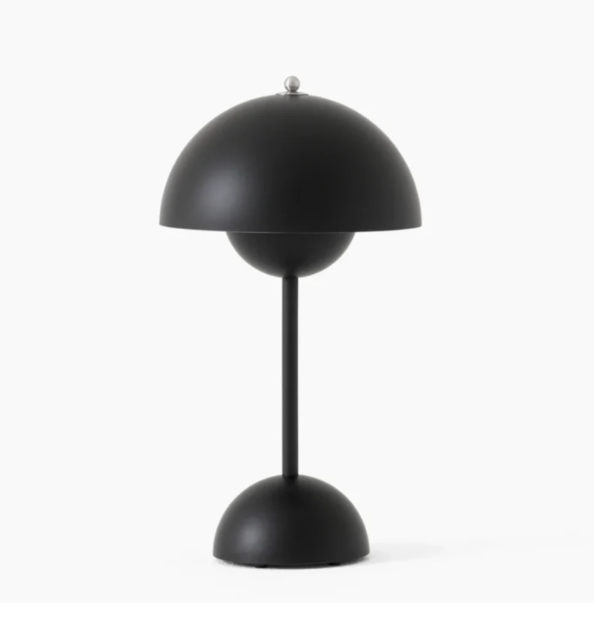 Smart touch control LED lamp, a contemporary addition to any desk or bedside table.