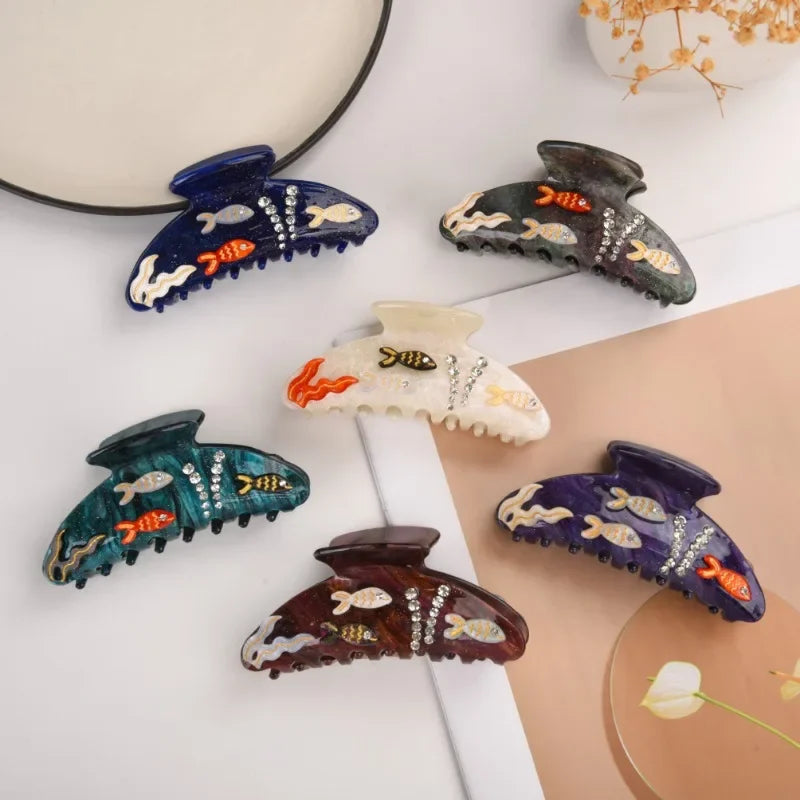 Women's Sea Life Hair Claw Clip