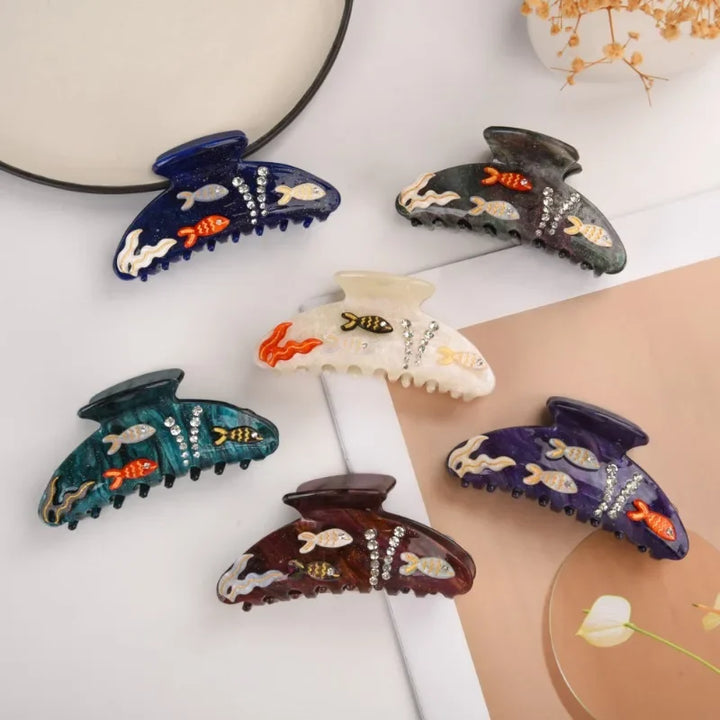 Women's Sea Life Hair Claw Clip