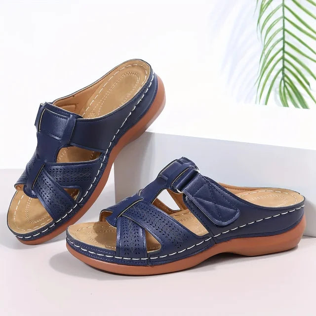 Durable women's non-slip orthopedic sandals, offering supportive comfort for any activity.