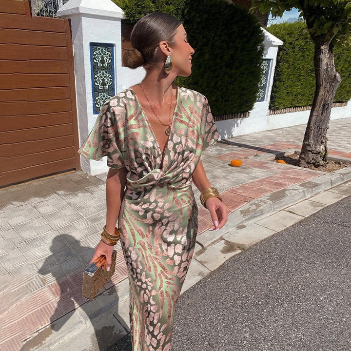 Women's Elegant Silk Dress
