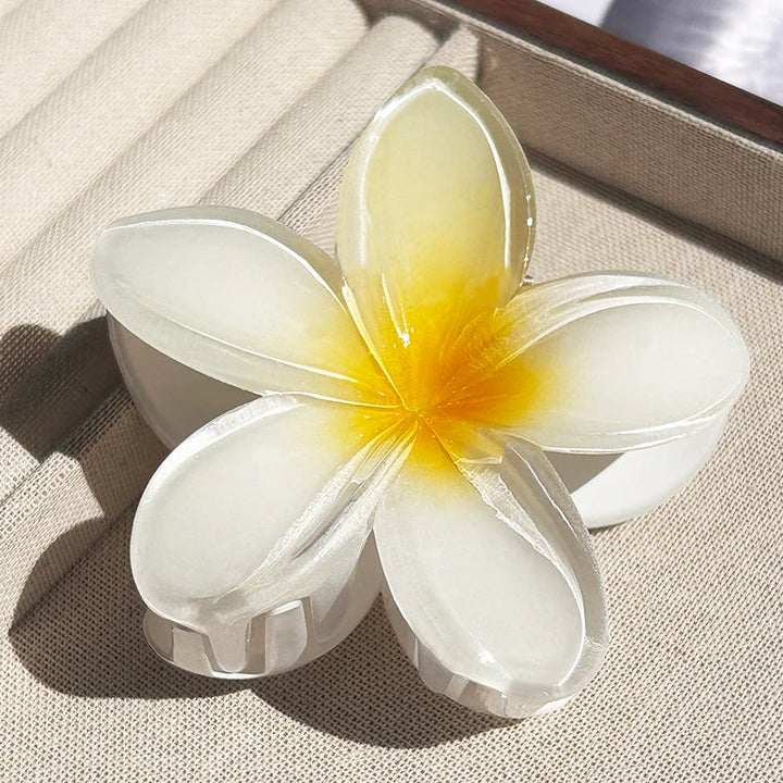 Hawaiian Floral Hair Claw Clip