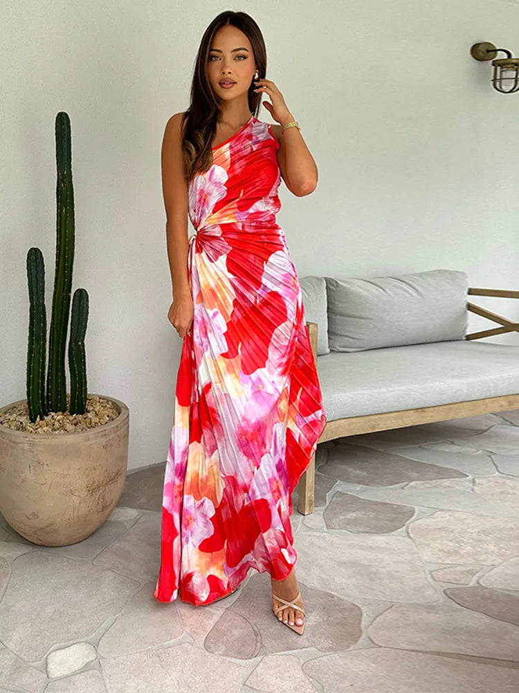 Kacie™ Pleated Summer Dress