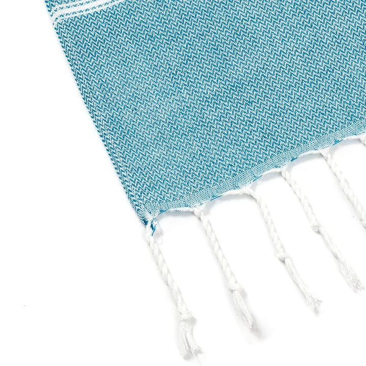 Striped Tassel Bath Towel