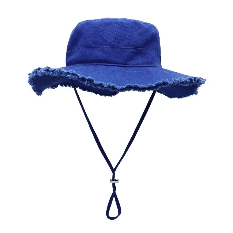 Women's Wide Brim Bucket Hat
