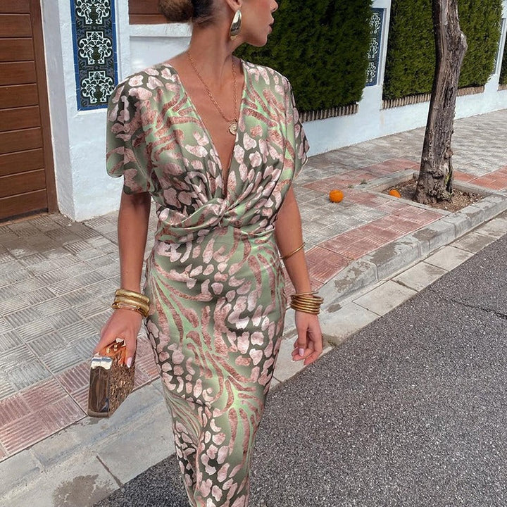 Women's Elegant Silk Dress